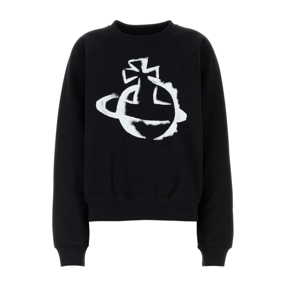 Vivienne Westwood Zwarte Ronde Hals Trui Black Heren