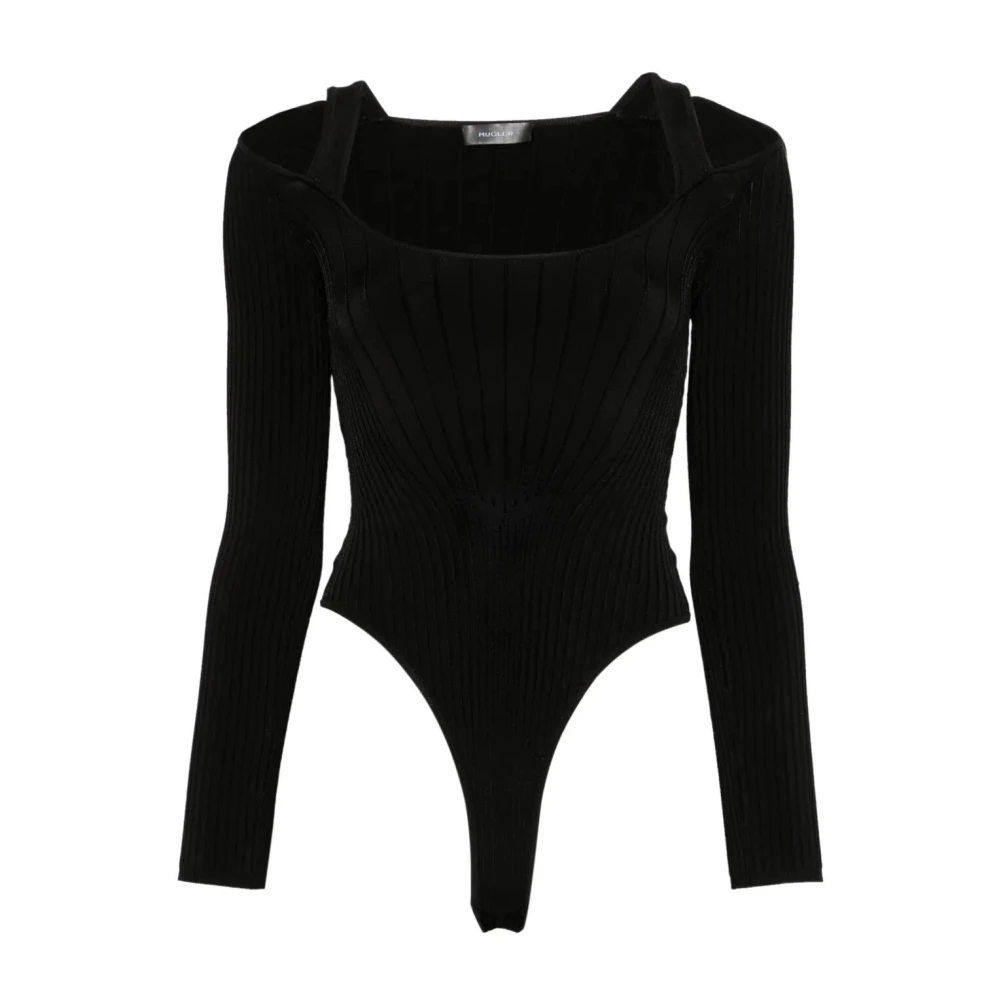 Mugler - Tops > Body - Black - Mugler - Modalova