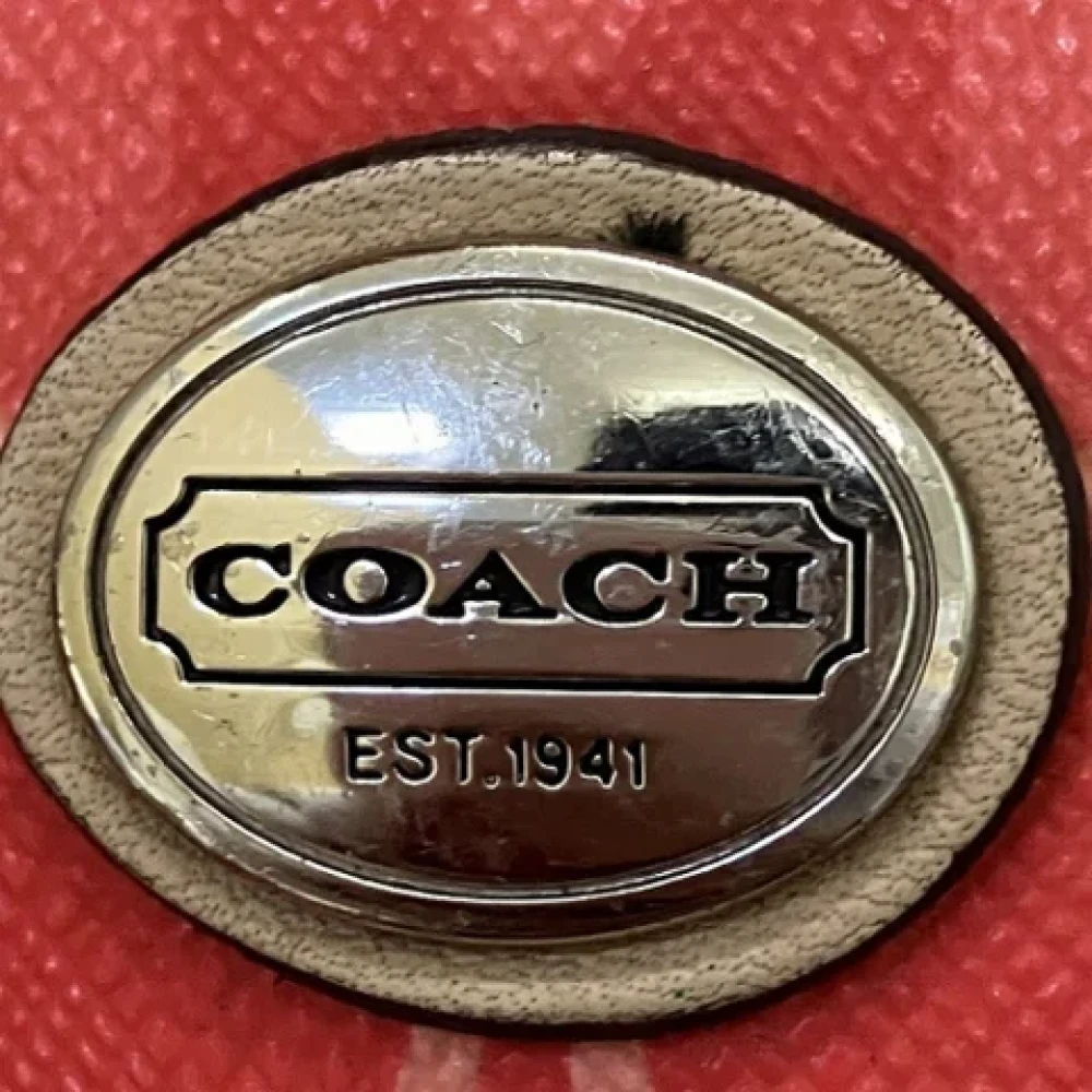 Coach Pre-owned Fabric handbags Pink Dames