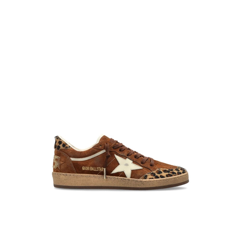 Golden Goose Women's Brown Sneakers, 5 Uk, Ball Star Trainers