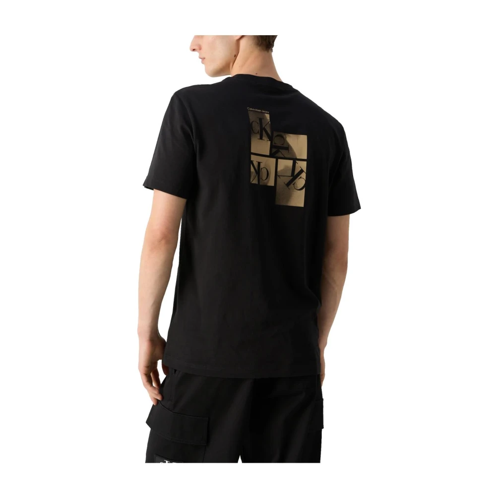 Calvin Klein Klassiek Katoenen T-shirt Black Heren