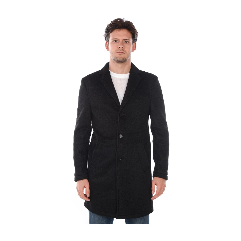 Coats > Single-Breasted Coats - - Daniele Alessandrini - Modalova