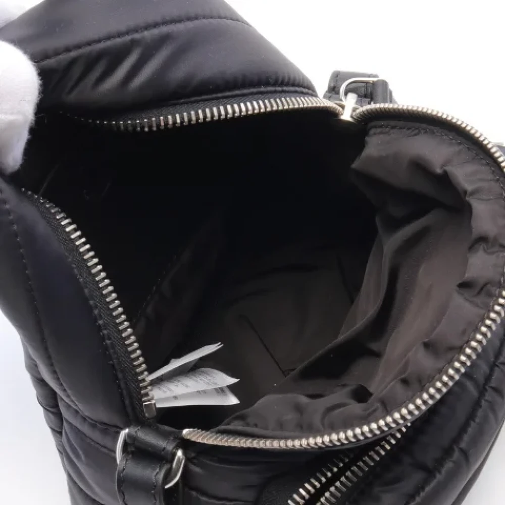 Moncler Pre-owned Canvas backpacks Black Dames
