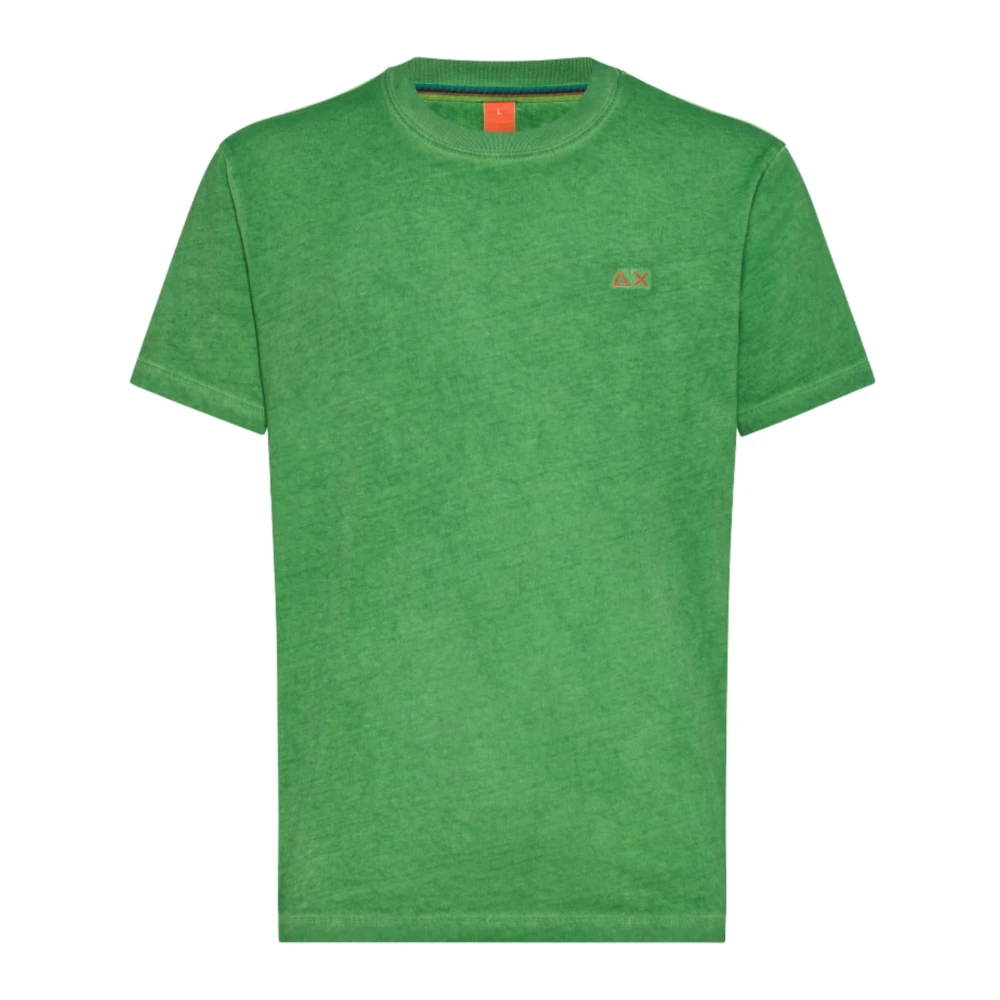 Sun68 - Tops > T-Shirts - Green - Sun68 - Modalova