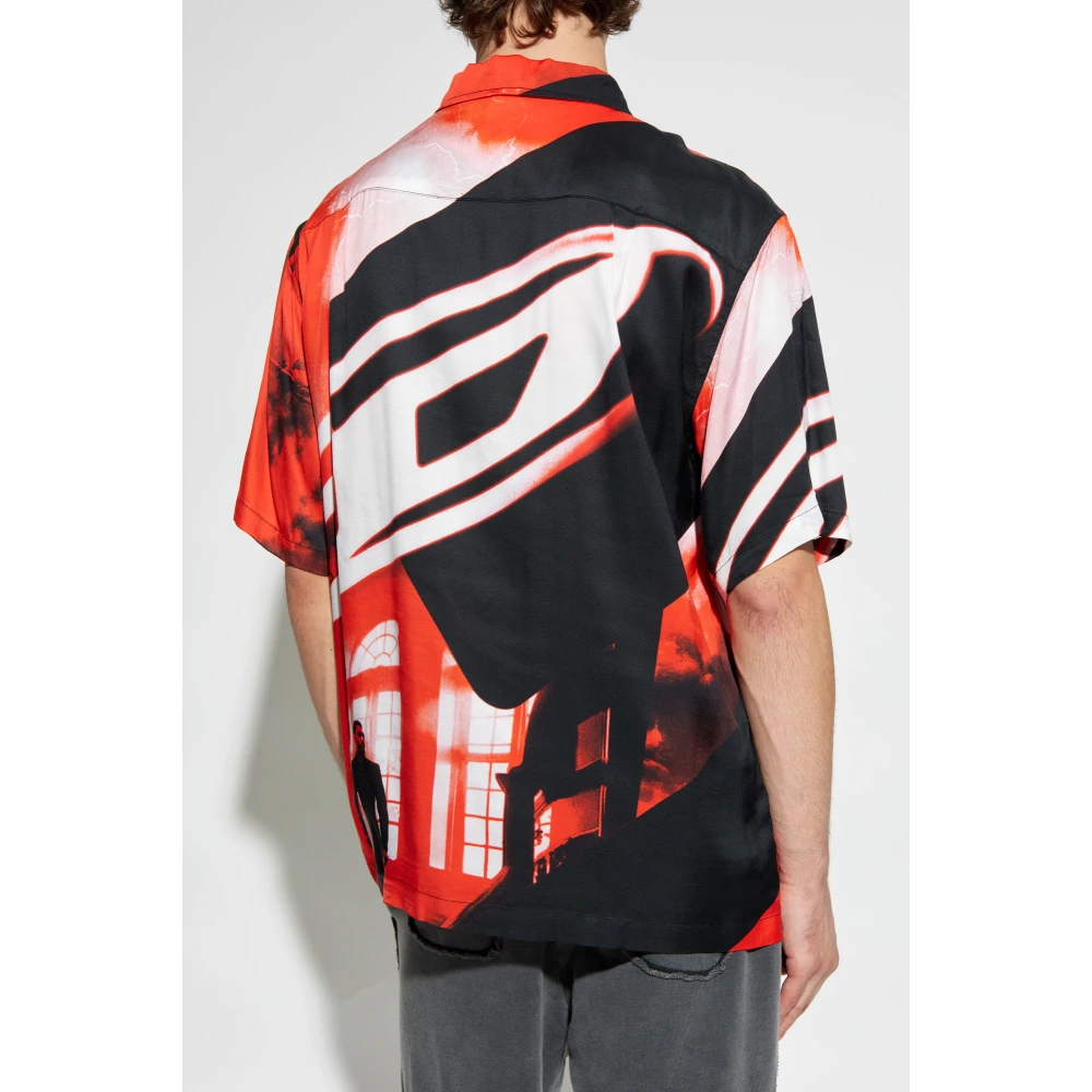 Diesel Shirt `Bmowt-Adrian` Multicolor Heren
