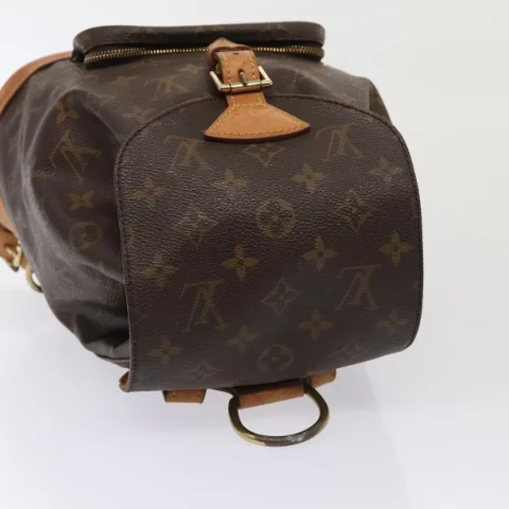 Louis Vuitton Vintage Pre-owned Canvas backpacks Brown Dames