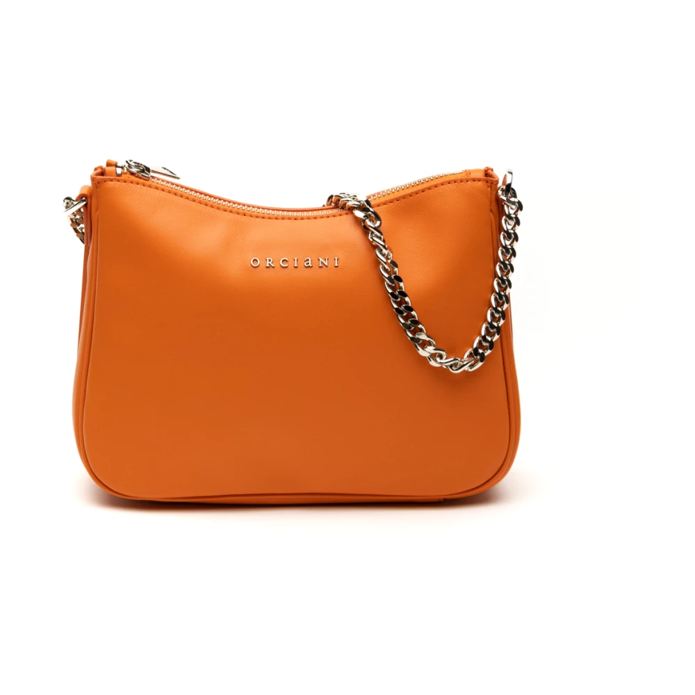 Orciani Shoulder Bags Orange Dames