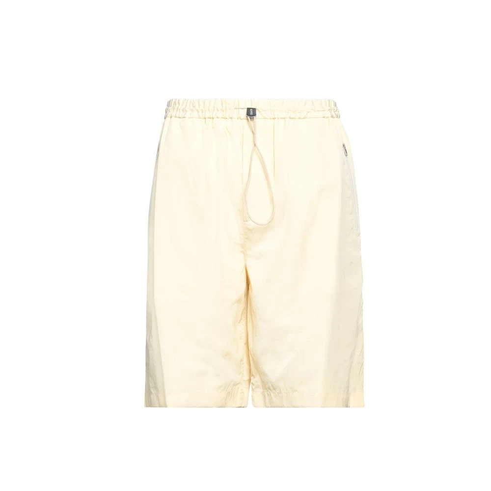 Jil Sander Men's Yellow Casual Shorts, M, Polyamide Shorts