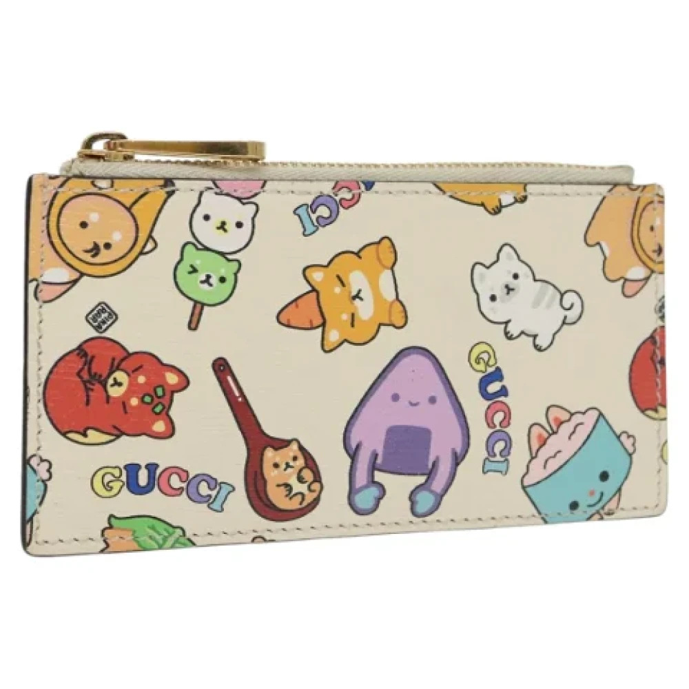 Gucci Vintage Pre-owned Leather wallets Multicolor Dames