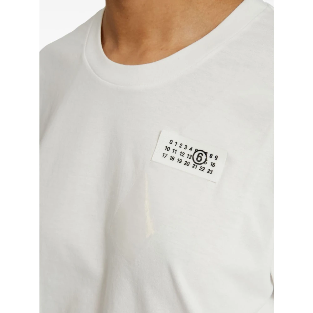 MM6 Maison Margiela T-Shirt White Dames
