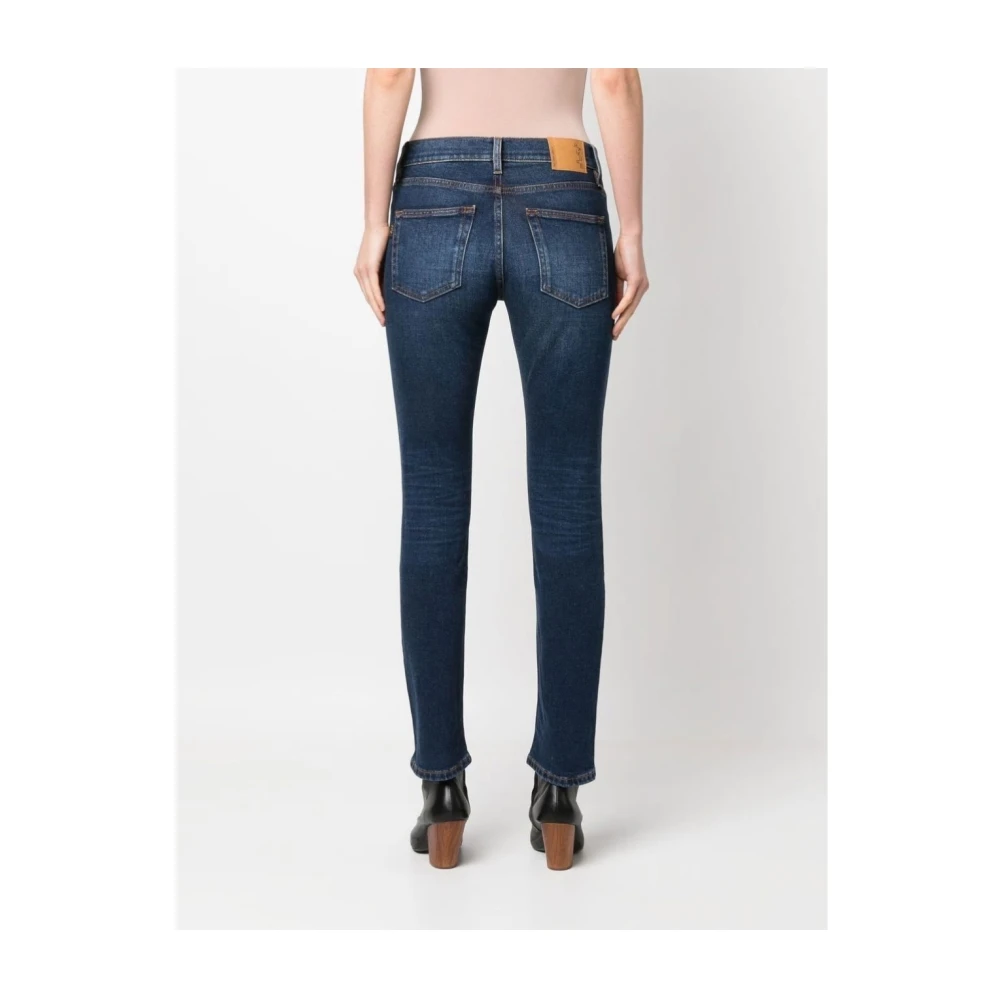 Haikure Slim-fit Jeans Blue Dames
