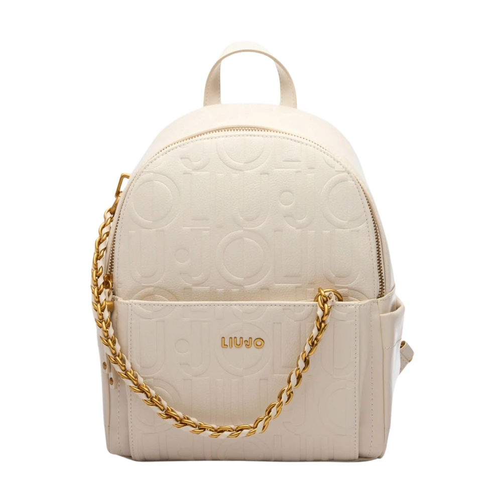 Liu Jo Stijlvolle Rugzak Beige Dames