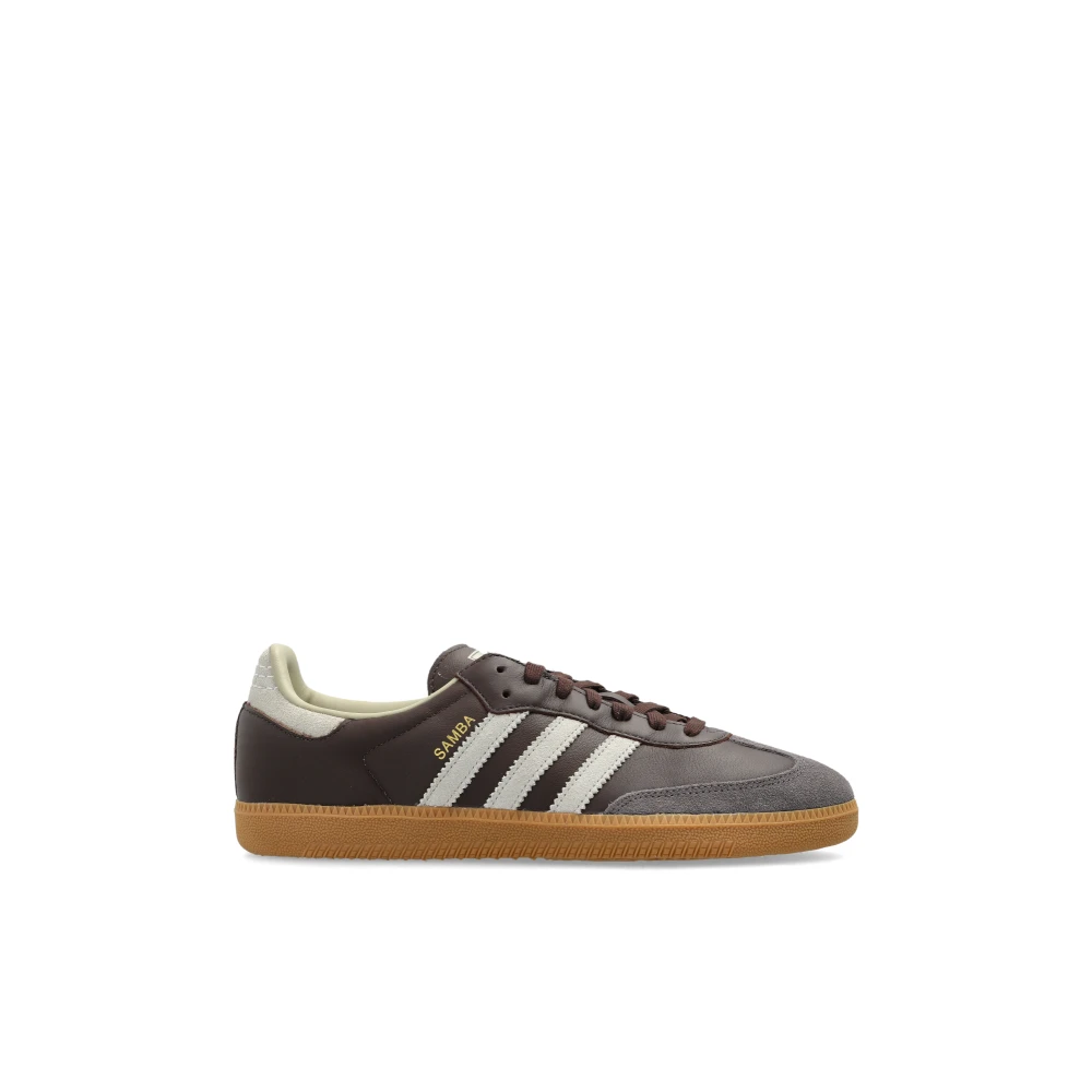 Adidas Originals Samba OG Sneakers Brown, Herr