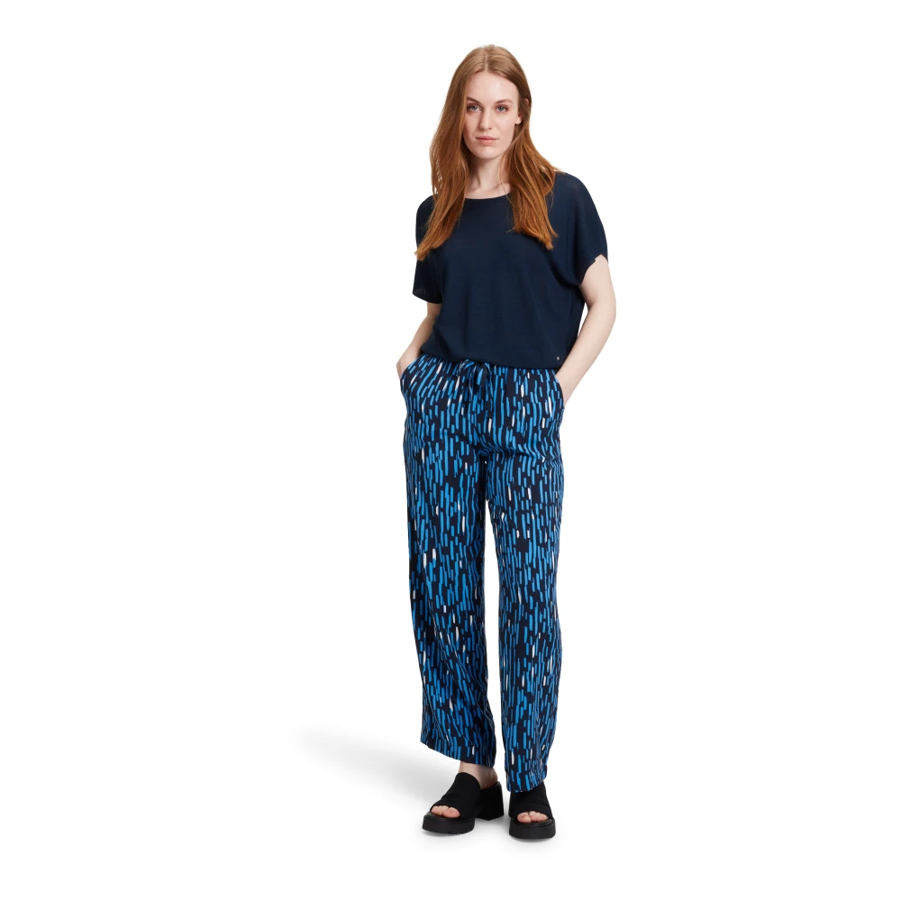 Betty & Co Trousers Blue Dames