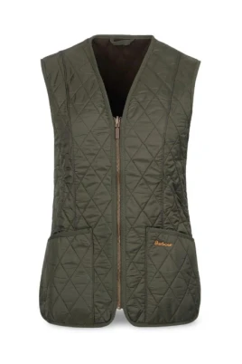 Grön Fleece Betty Liner Jacka