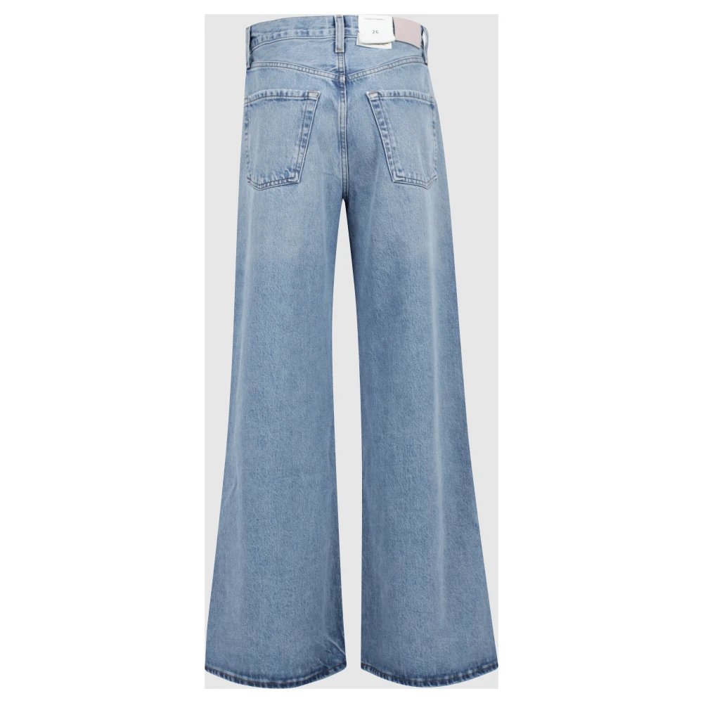 Citizens of Humanity Wide Leg Boot Cut Jeans Blue Dames