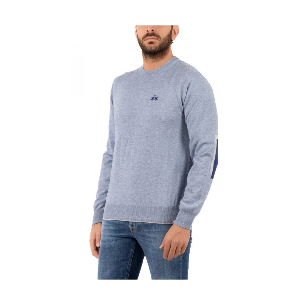 LA MARTINA Heren Polo Shirt Klassieke Stijl Blue Heren