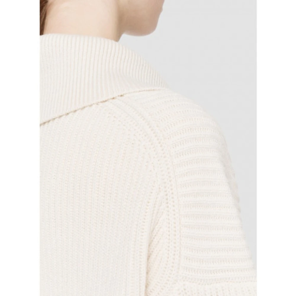 joseph Kasjmier Zijde Cardigan Sweater White Dames