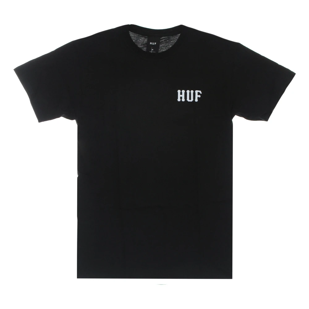 HUF Klassiek Zwart Heren T-shirt Black Heren