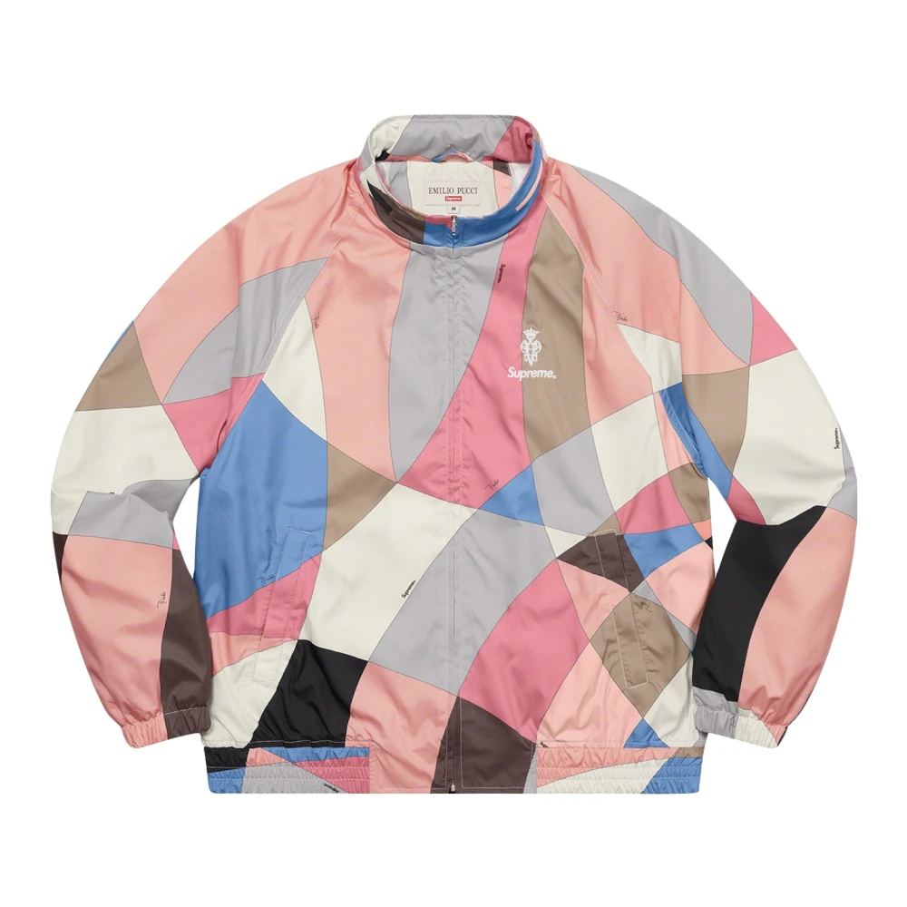 Supreme Begränsad Upplaga Sportjacka Dammrosa Multicolor, Dam