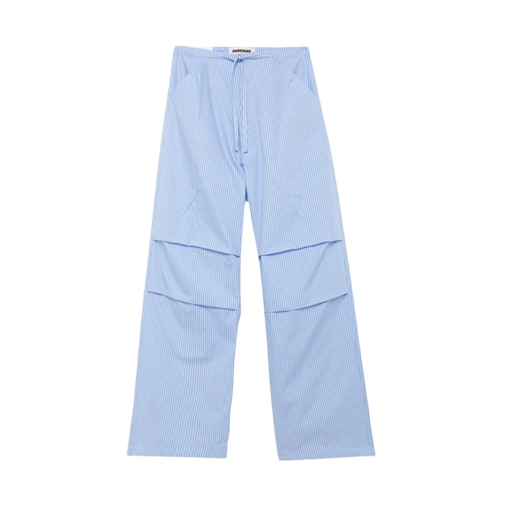 Darkpark Wide Trousers Blue Dames