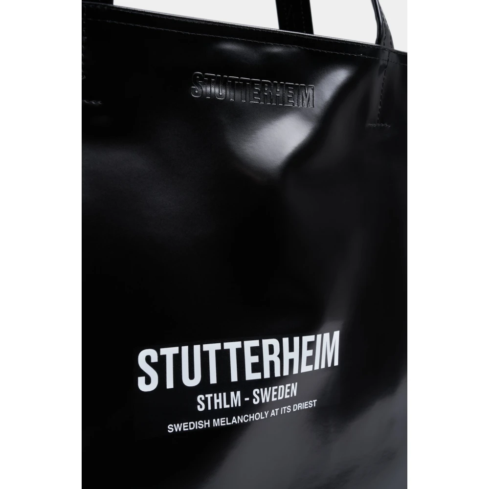 Stutterheim Grote Waterdichte Tote Tas Black Dames