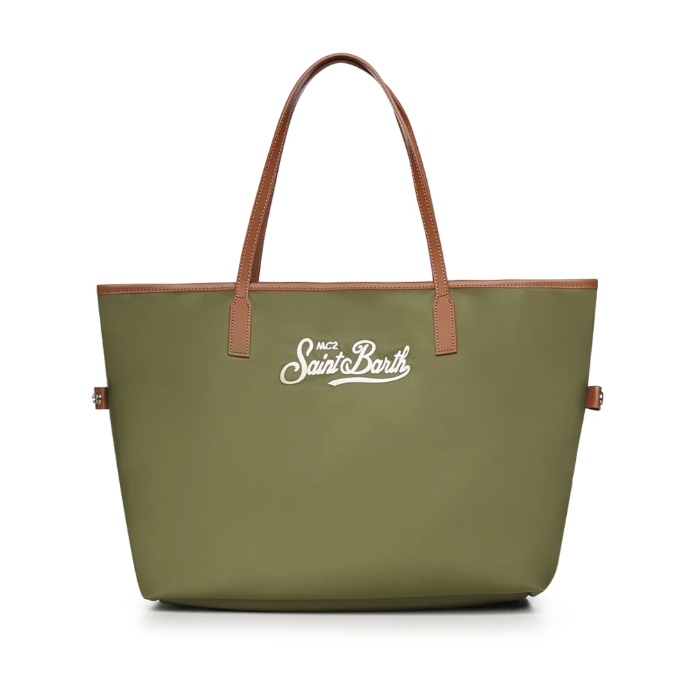 Mc2 Saint Barth Women's Green Tote Bags - Shopping Bags - One Size - Bags