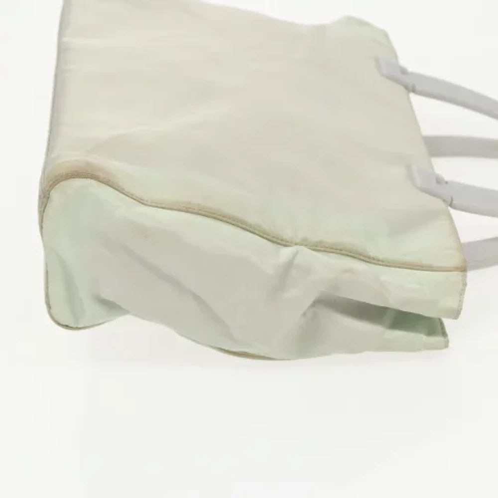 Prada Vintage Pre-owned Nylon prada-bags Gray Dames