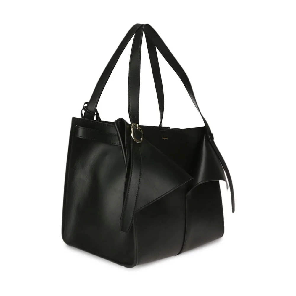 Coperni Zwarte Belt Cabas Tas Black Dames