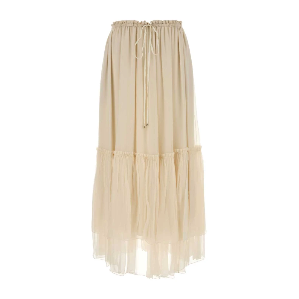 Chloé Yellow Maxi Skirt - Female - Maxi Skirts - M - Skirts