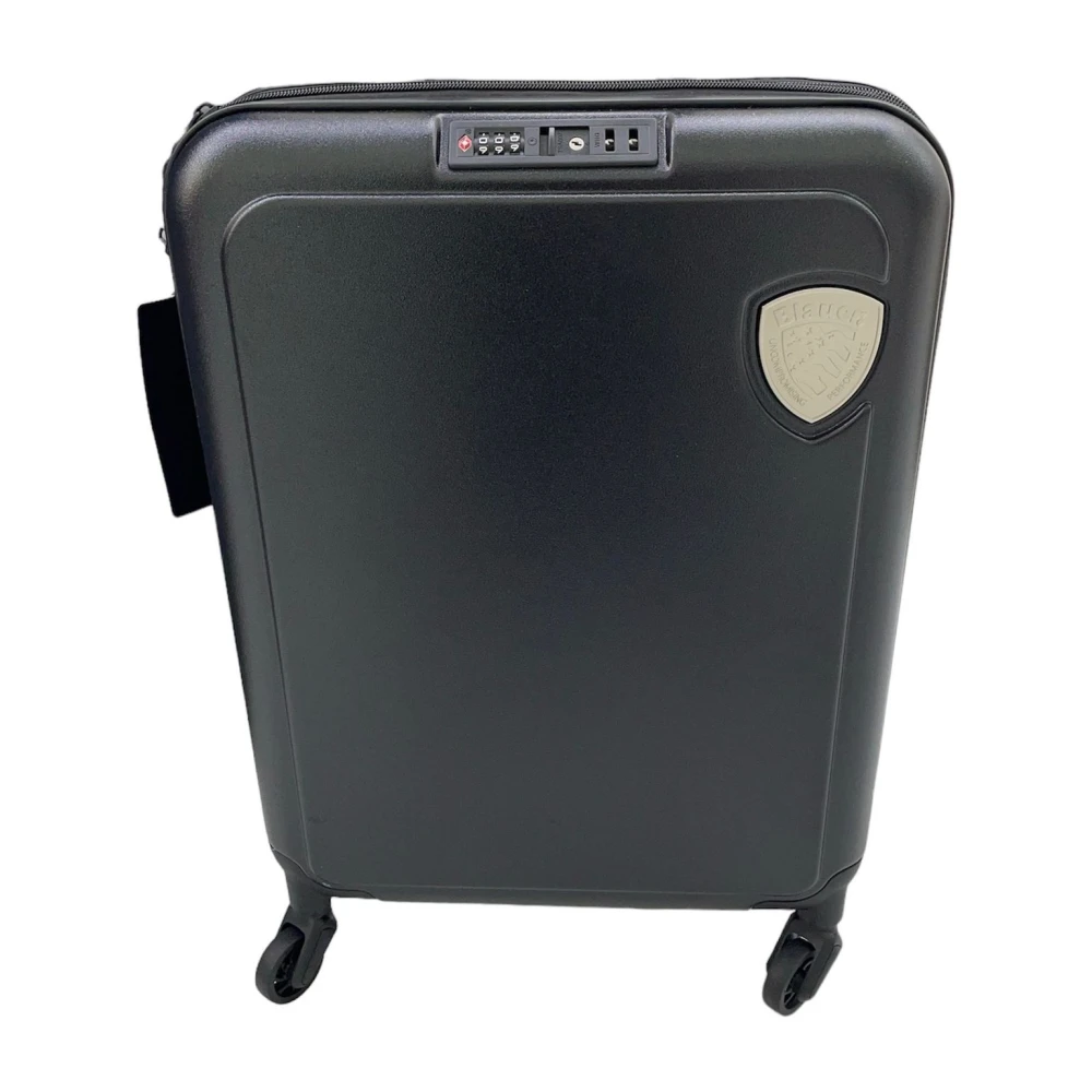 Blauer Unisex Zwart Koffers One Size, Cabin Bags