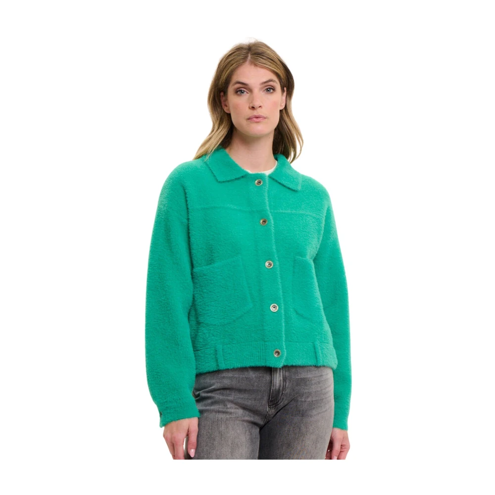 Rino&Pelle Bubbly Boxy Jas Green Dames