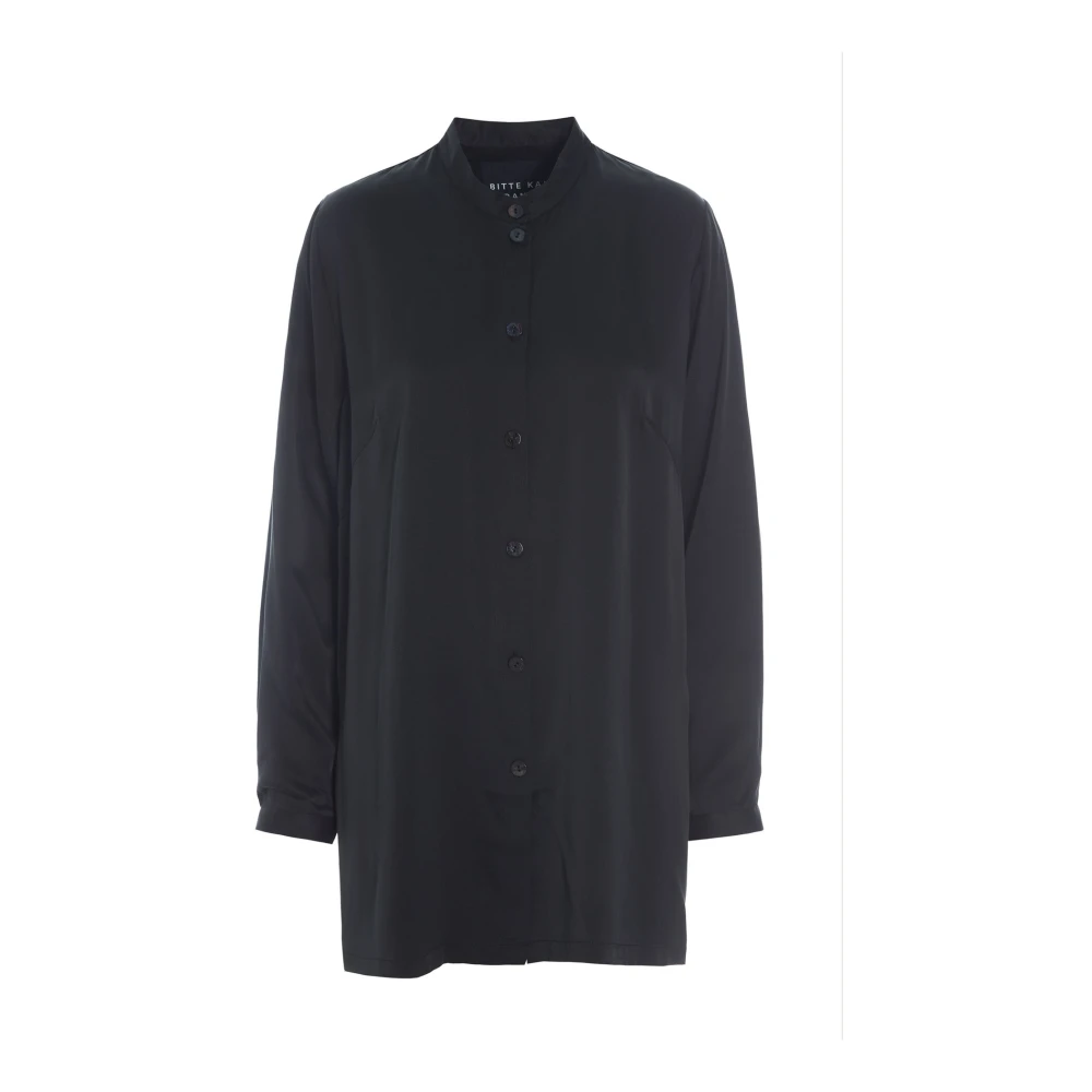 Bitte Kai Rand Zijden Shiruku Shirt Zwart Black Dames