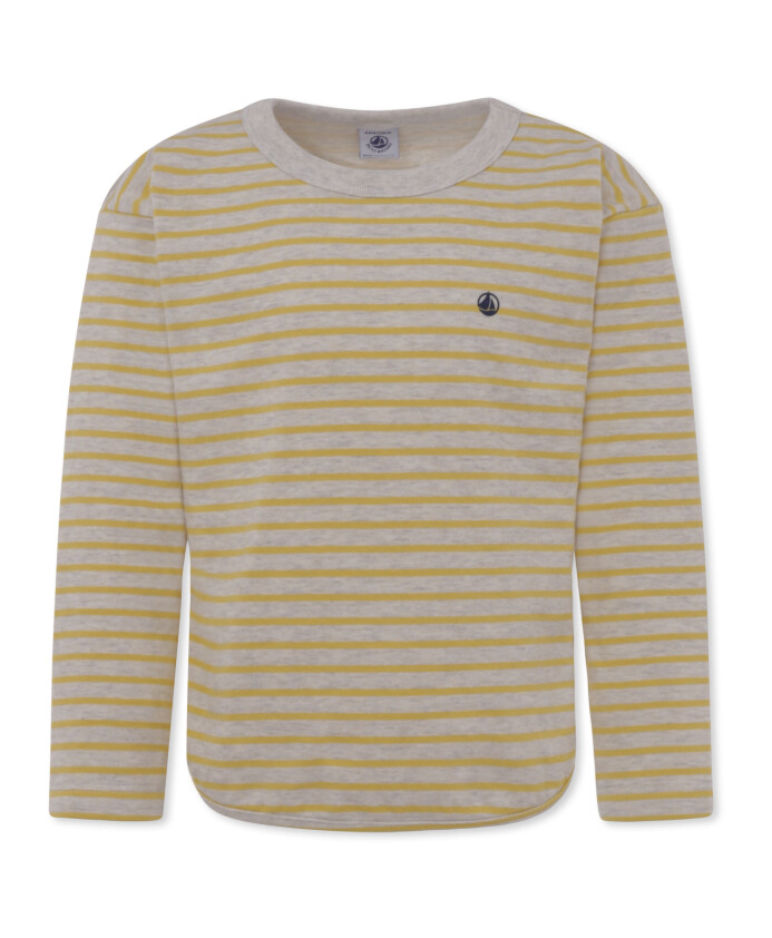 t-shirt-a-rayures-jaune-a-manches-longues