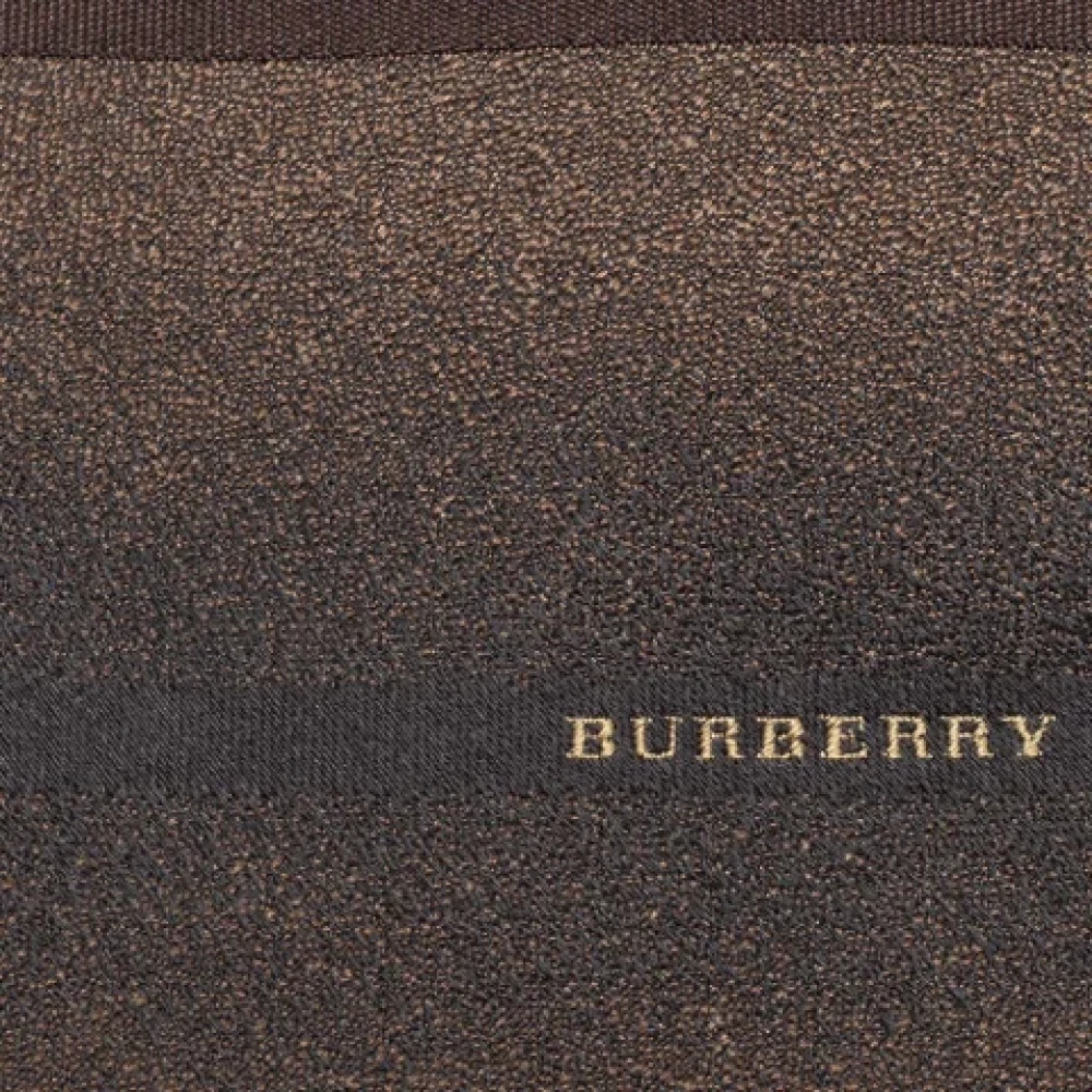 Burberry Vintage Pre-owned Silk home-office Brown Heren