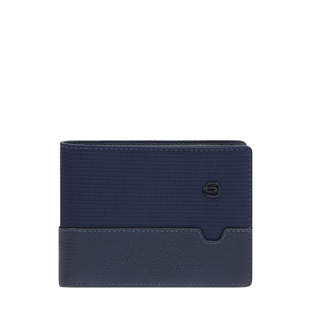 Piquadro Homme Bleu Accessoires, Taille: One Size Portefeuille Avec Poche À Monnaie