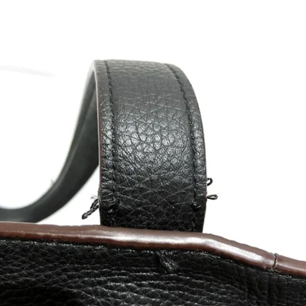 Coach Pre-owned Leather shoulder-bags Black Dames
