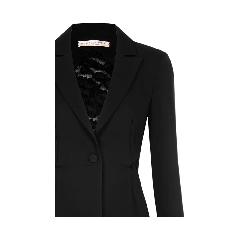 RINASCIMENTO Winterjas Collectie 2024 25 Black Dames