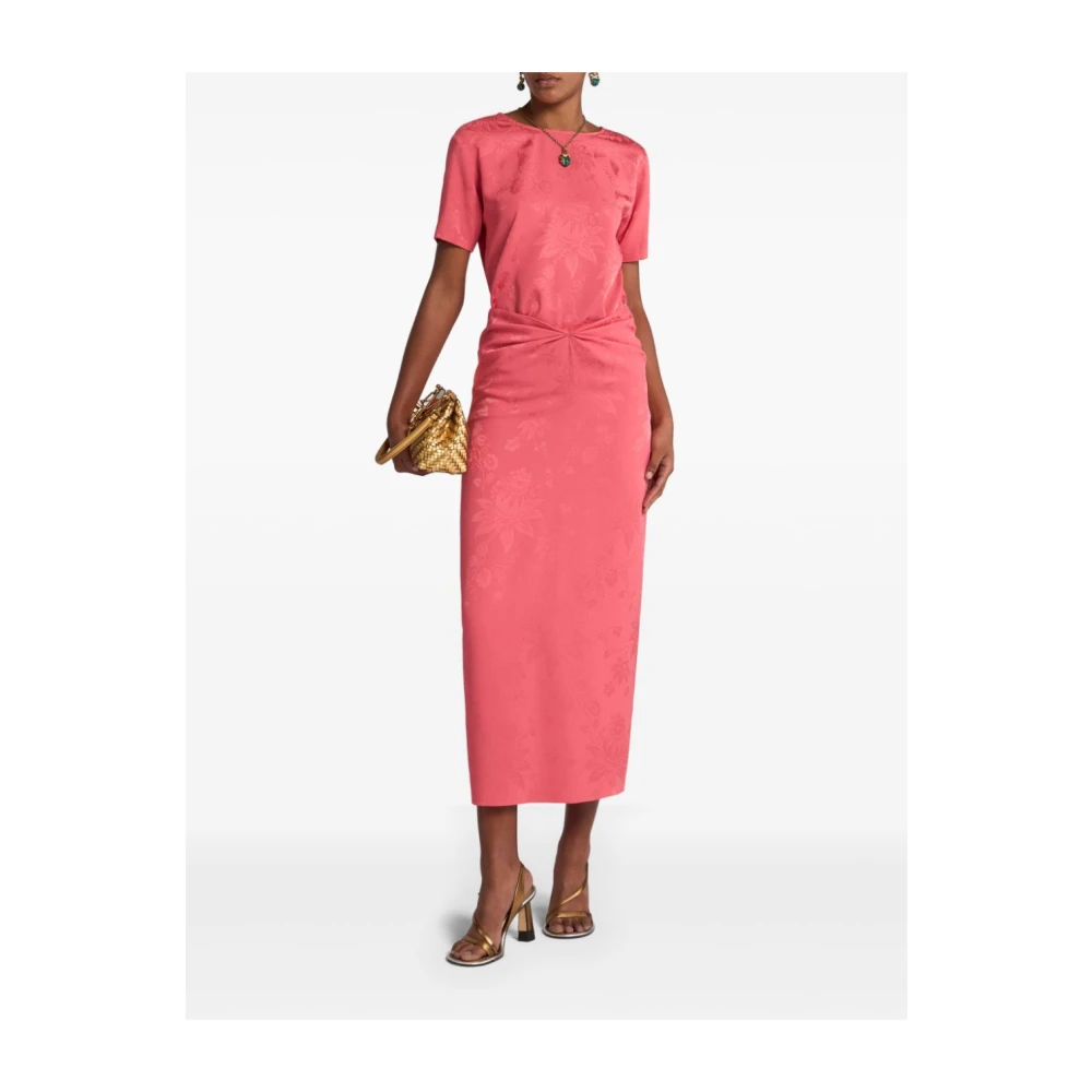 ETRO Koraalbladeren Top Pink Dames