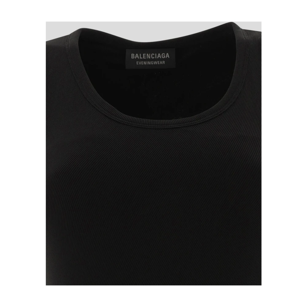 Balenciaga Elegante Damesjurk Mode Black Dames