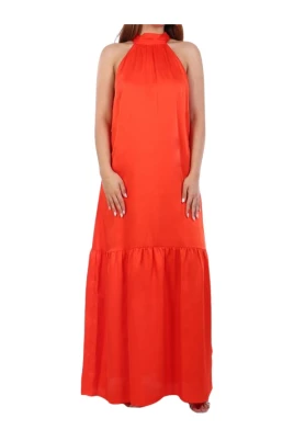Long Satin Dress