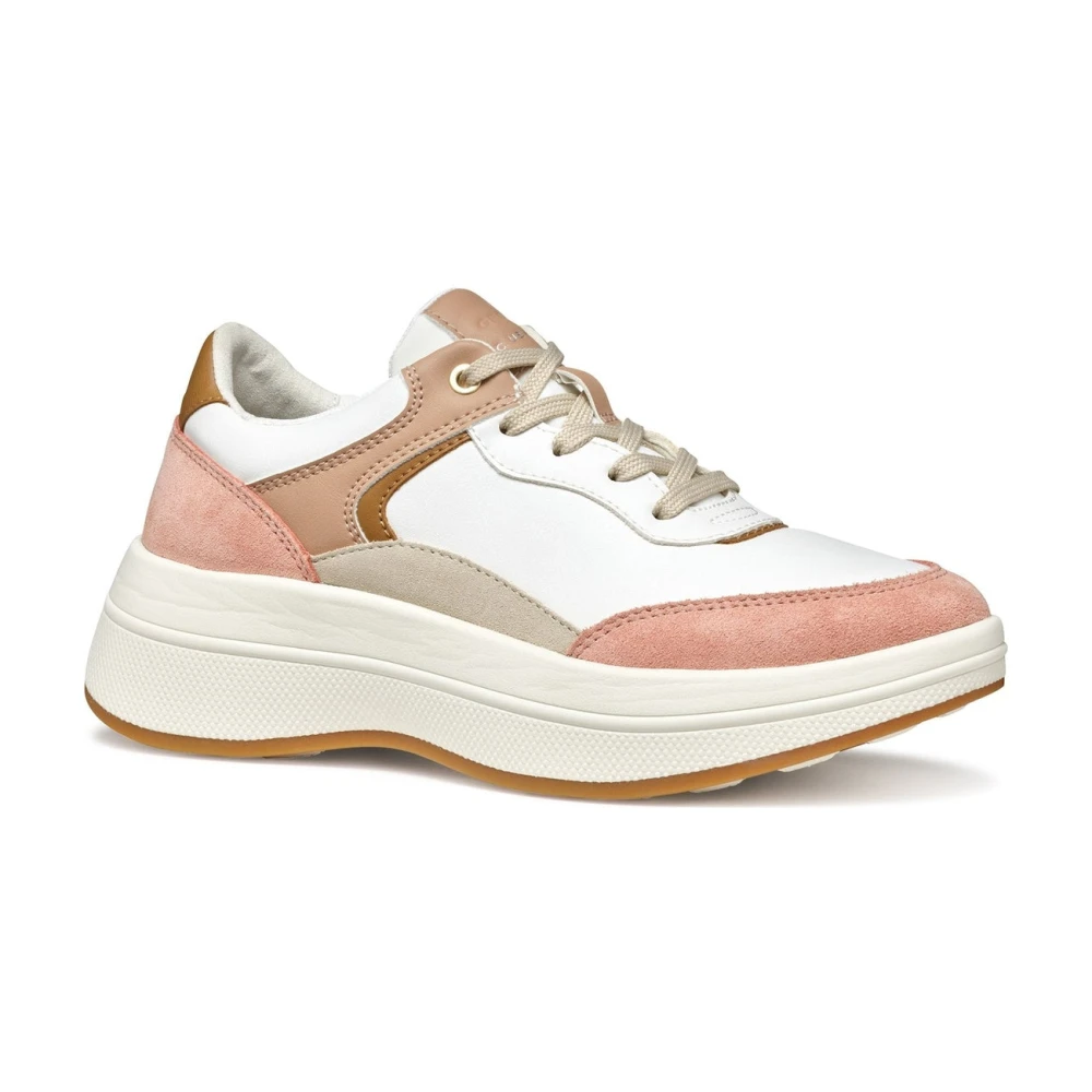 Geox Women's White Spherica Ecub-3