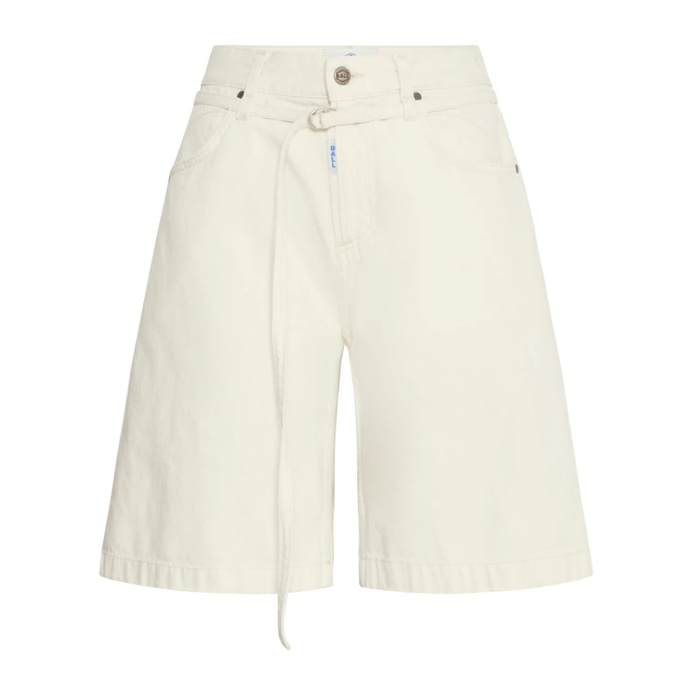 Ball Damen Beige Shorts, W29größe: