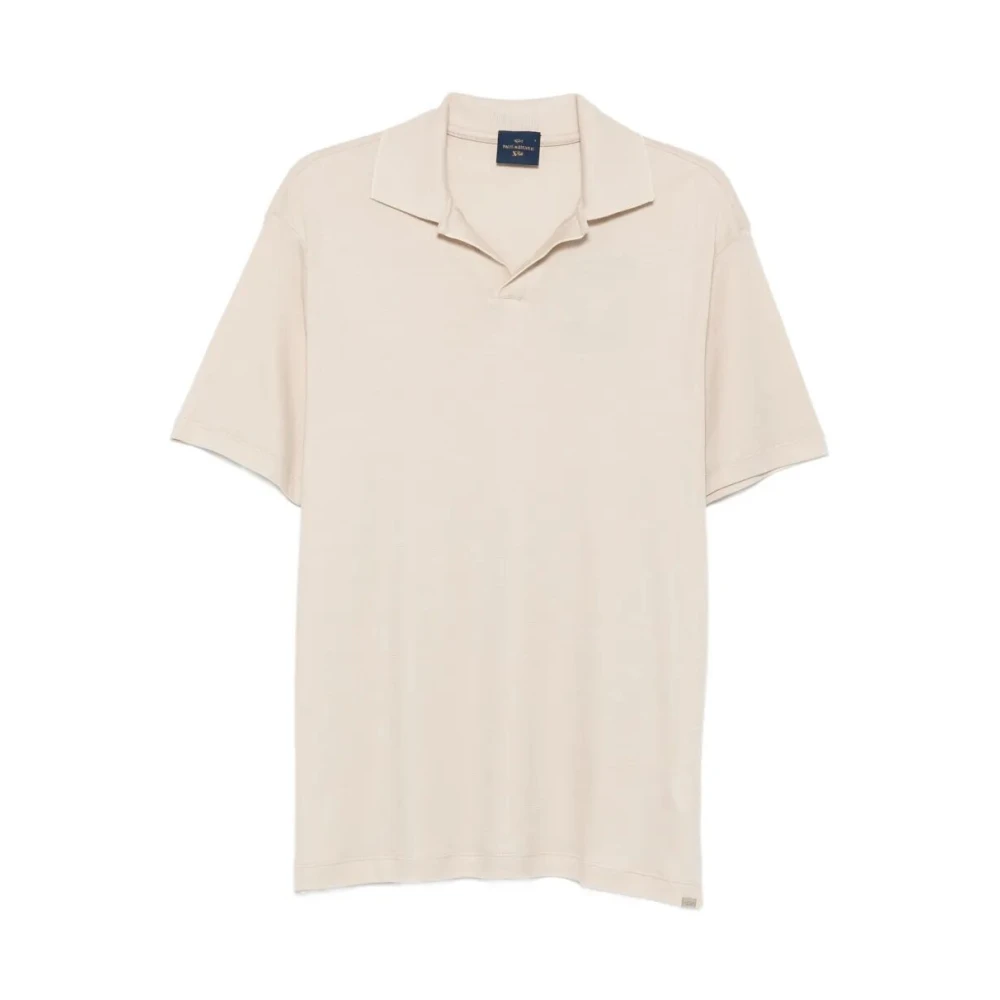 Paul & Shark Men's Beige Polo - Polo Shirts - Xl - Tops