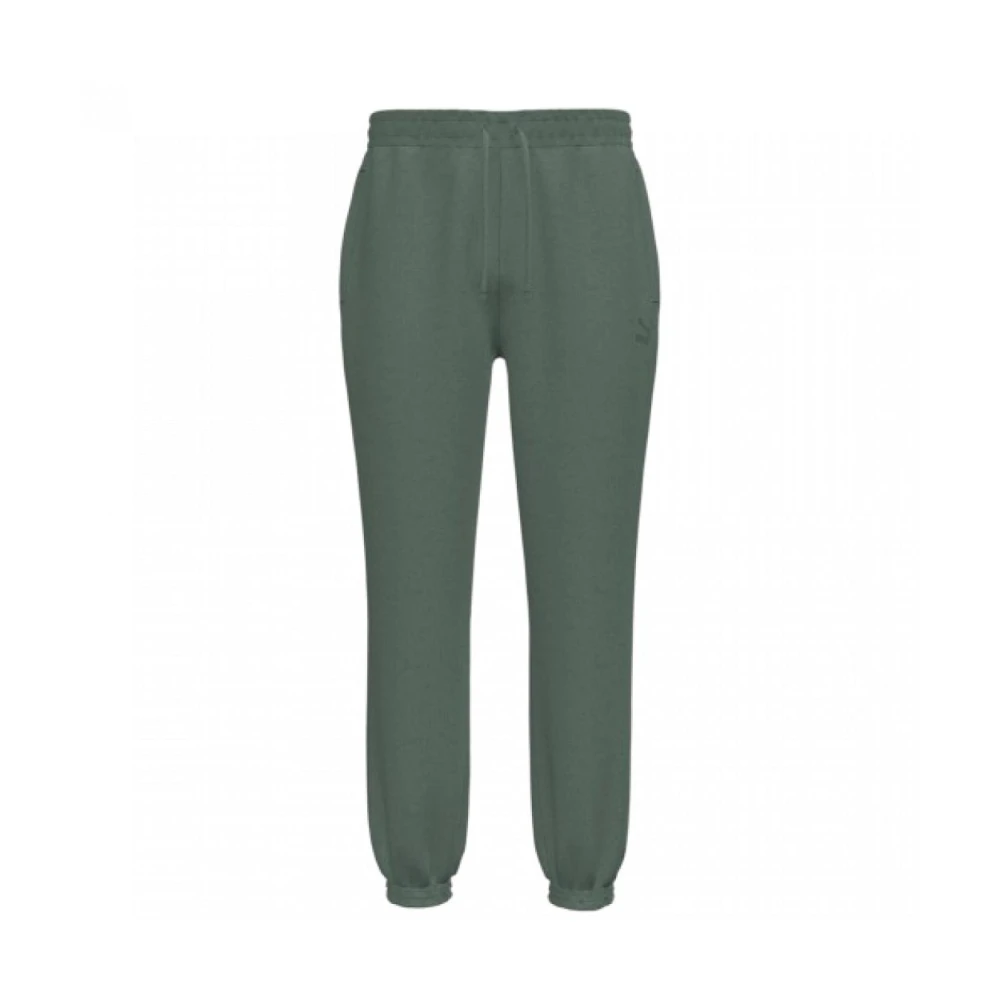 Puma Katoenen Logo Archief Nr. 1 Broek Green Heren