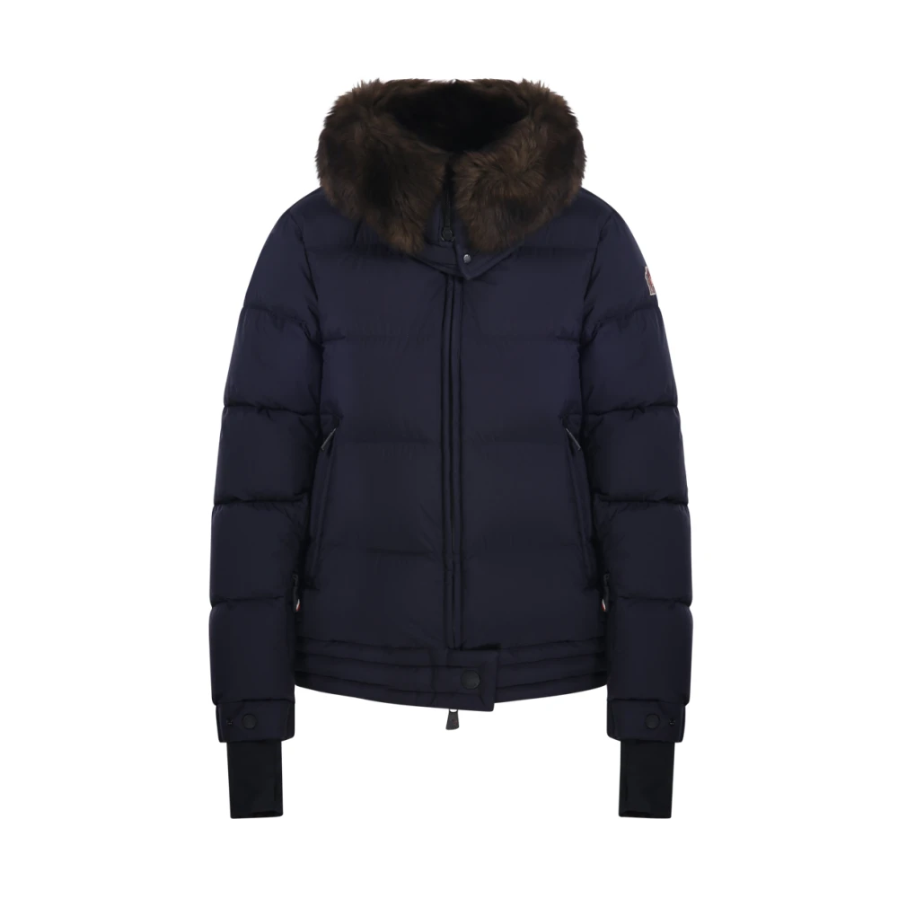 Moncler , Damen, Jacken, Blau, S