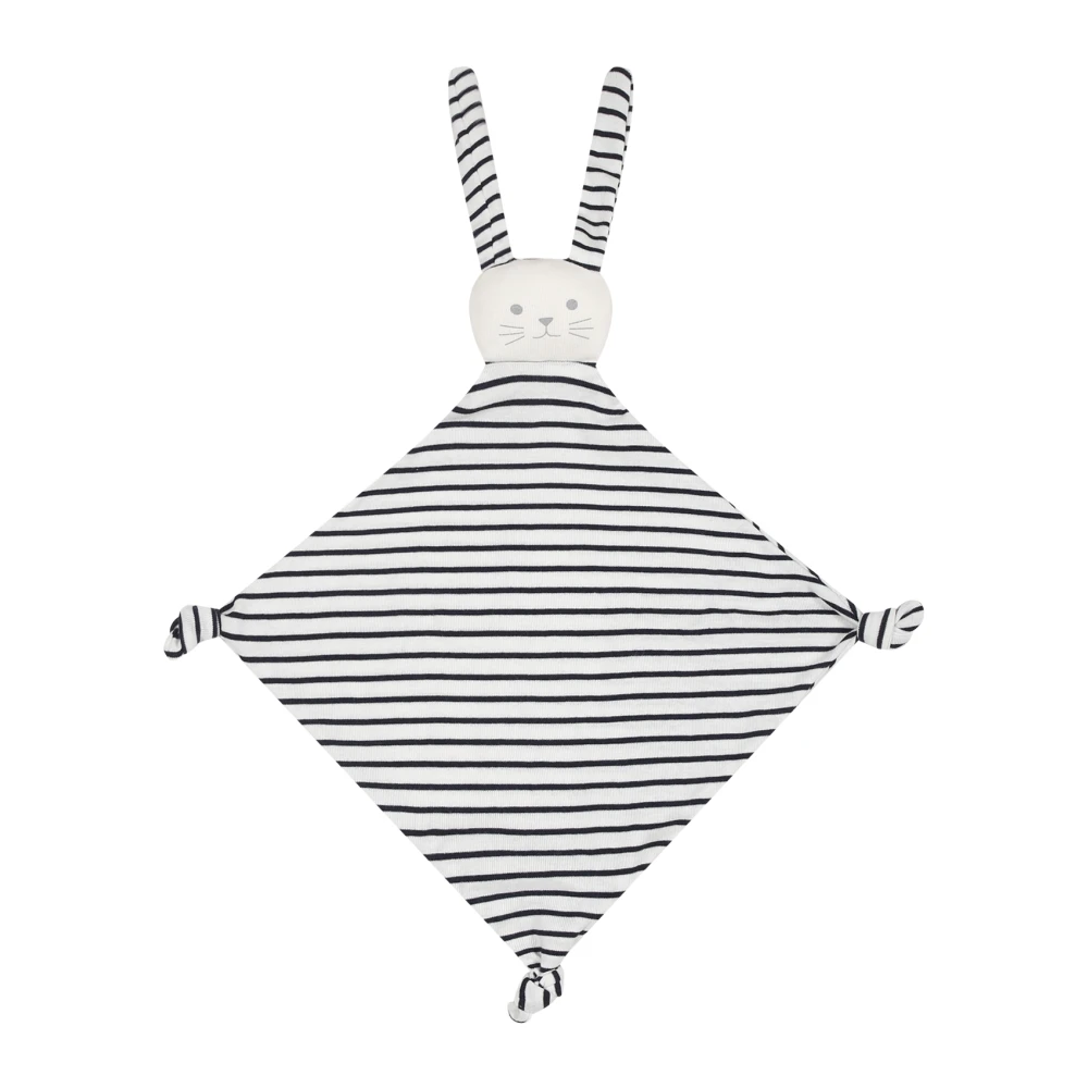 Petit Bateau Gestreepte Katoenen Konijn Doudou Multicolor Unisex