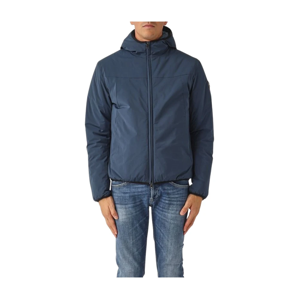 Colmar Mannelijk Blauw Fitness Heren, S, Polyester, Gevoerde Waterdichte Jas