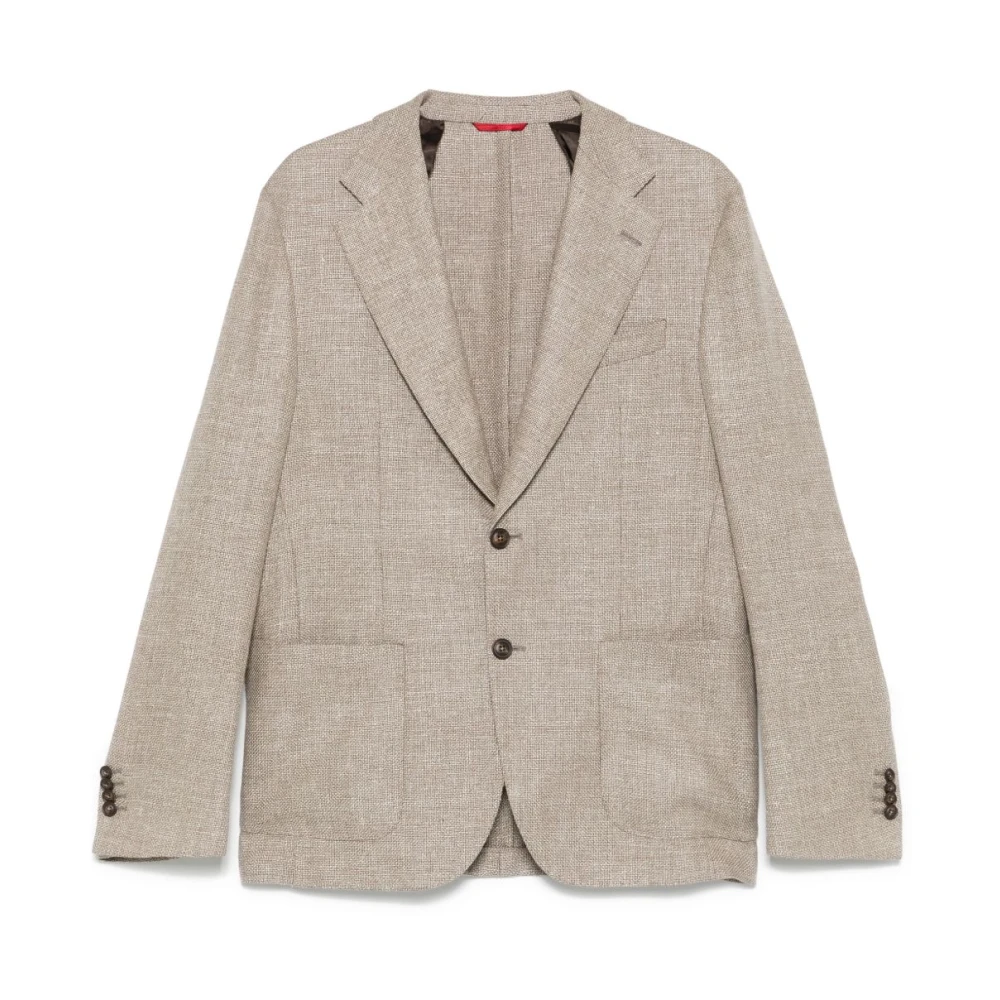 Fay - Jackets > Blazers - Beige - Fay - Modalova