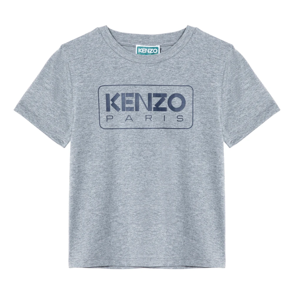 Kenzo Kortärmad rund hals T-shirt Gray, Pojke